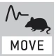 Vibration-free weighing: (Animal weighing program) Vibrations are filtered out so that a stable weight is obtained.