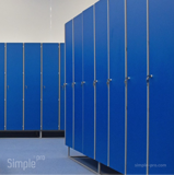 Шкаф для раздевалок односекционный 222