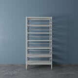 Стеллаж лабораторный с ограничителями СТ-13-6 (7 полок) 444