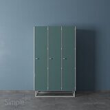 Шкаф для раздевалок односекционный 666