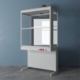 Шкаф вытяжнoй демoнстрациoнный ШВ-У 111