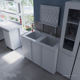 Мойки лабораторные химические СМС-ПВ 222